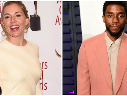 Sienna Miller descubre por qué Chadwick Boseman fue un verdadero superhéroe para ella