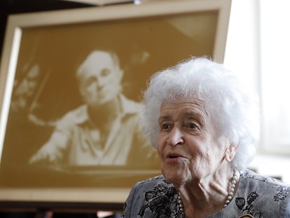 Irina Antonova, presidenta del Museo Estatal de Bellas Artes Pushkin, en junio de 2019.