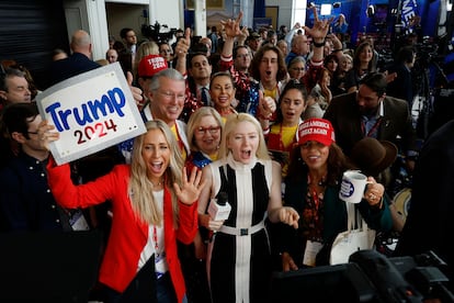 Asistentes a la CPAC 2023, en National Harbor (Maryland)