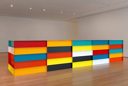 La obra 'Untitled' (1991), de Donald Judd.