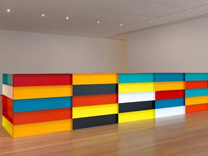 La obra 'Untitled' (1991), de Donald Judd.