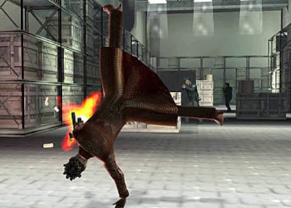 Imagen del juego <b>'Enter The Matrix'.