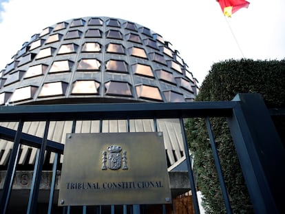 Imagen de archivo de la sede del Tribunal Constitucional (Madrid)