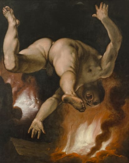 Cornelis Cornelisz van Haarlem pinto este &#039;Ixi&oacute;n&#039; en 1588.