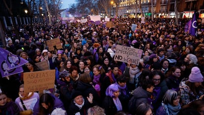 8M en España: las manifestaciones del Día de la Mujer, en imágenes