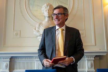  El presidente de la Comisión Nacional del Mercado de Valores (CNMV), Carlos San Basilio.