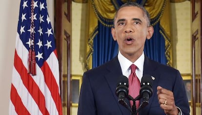 El presidente de Estados Unidos, Barack Obama, en Washington.