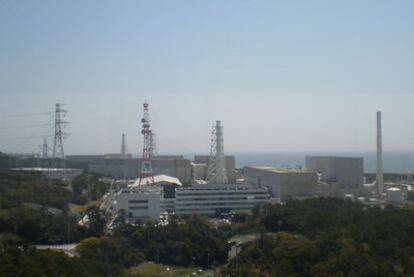 La central nuclear de Hamaoka, en la región de Tokai.