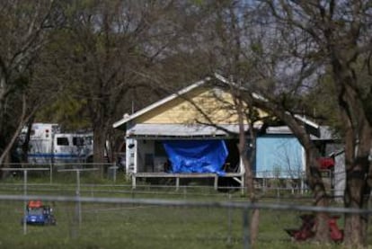 La casa en la que vivía Mark Anthony Conditt en Pflugerville.