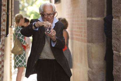 The photographer David Douglas Duncan at the Picasso Museum in Málaga this week.