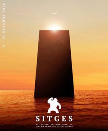 El monolíto de Kubrick, cartel de Sitges.