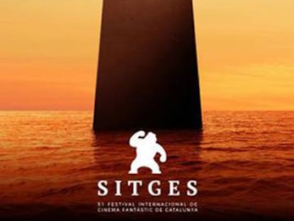 El monolíto de Kubrick, cartel de Sitges.