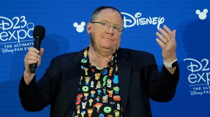 John Lasseter, en un acto en Anaheim (EE UU) el pasado julio. 