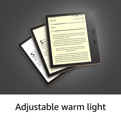 Podréis ajustar la temperatura del brillo de los nuevos Kindle.