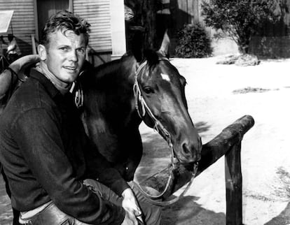 El actor estadounidense Tab Hunter, en una imagen de 1967.