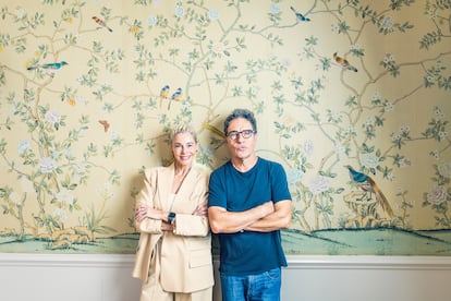 Belén Rueda y Daniel Écija se han reencontrado profesionalmente en la serie 'Eva & Nicole', de Antena 3. 