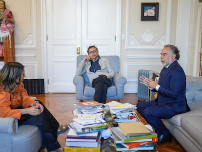 Gustavo Petro, Laura Sarabia y Armando Benedetti