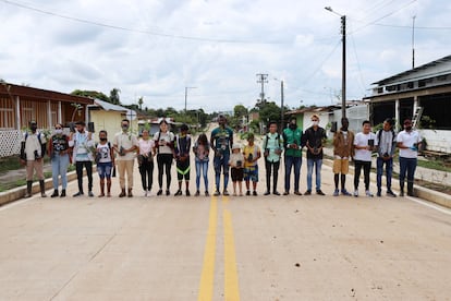 Un grupo de estudiantes de Pipe Q-ida.