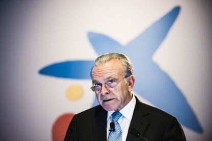 Isidre Fainé, president de CaixaBank, el 2013 a Barcelona.