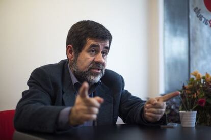 Jordi S&agrave;nchez, presidente de la ANC.