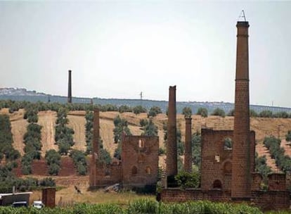 Antiguas minas de Linares (Jaén) que forman parte de las rutas.