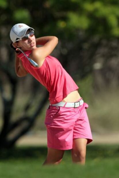 Ciganda, en el Omega Dubai Ladies Masters .