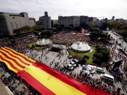 Celebraci&oacute; del 12 d&#039;octubre del 2014 a Barcelona.