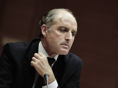 Francisco Camps, expresidente de la Generalitat valenciana, en una imagen de archivo.
