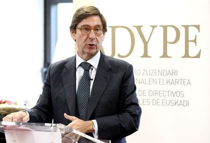 El presidente de Bankia, José Ignacio Goirigolzarri.