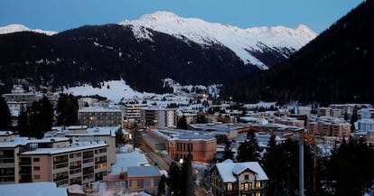 Vistas de Davos, sede del Foro Económico Mundial.