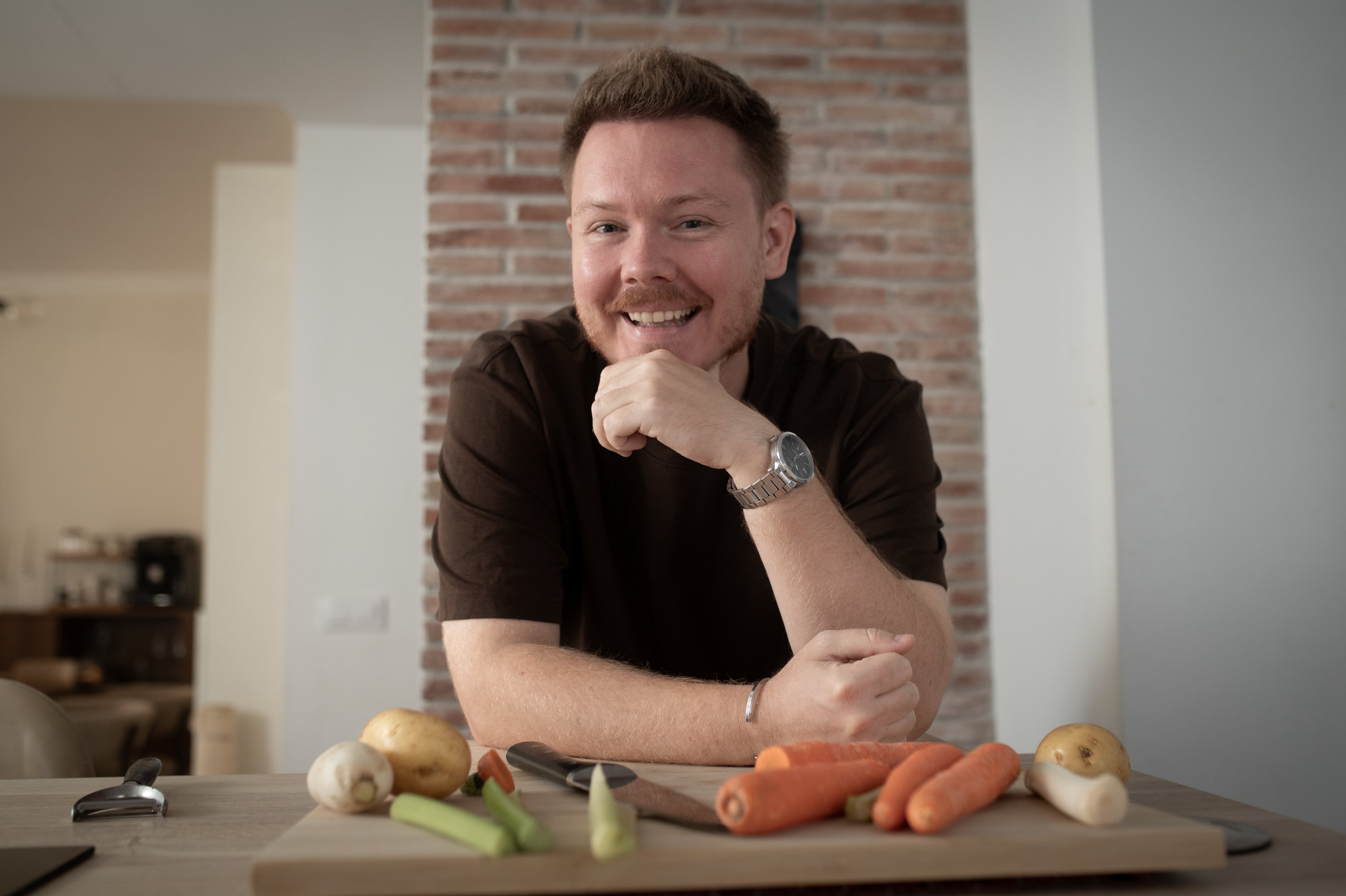 Johnny Cross, connu sous le nom de « boucher vegan » : "Je suis dans le monde depuis 34 ans et je n'ai jamais mangé de viande ou de poisson, et je suis vivant"