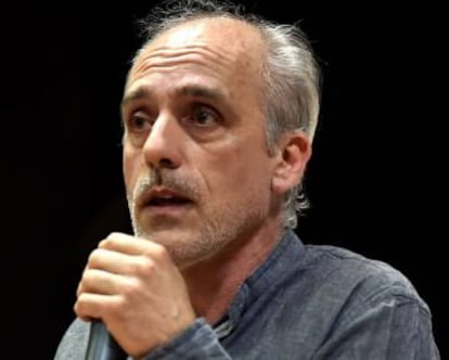 Philippe Poutou, el jueves en Burdeos.