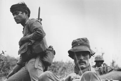 El periodista Sean Flynn, en una fotografía de 1968 cuando cubría la guerra de Vietnam para la revista <i>Time</i>.