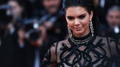 Kendall Jenner en Cannes. 