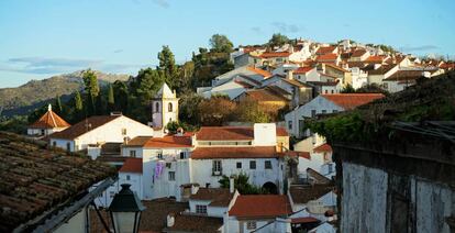 Vista de Castelo de Vide desde la judería.