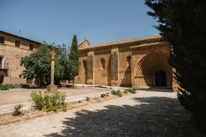 Patio interior del Monasterio de Santa Maria de Sijena.