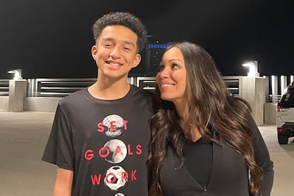 Megan García y su hijo Sewell Setzer