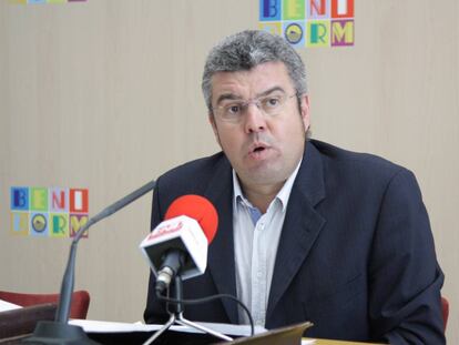 El concejal Leopoldo Bernabéu. 