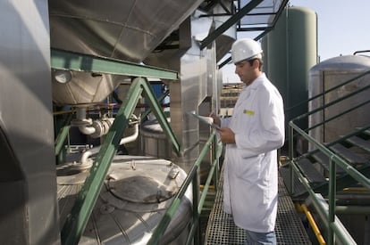 Planta de producción de biodiésel del Grupo Nátura en Santa Olalla (Toledo).