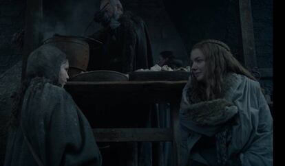 <p>Momento: una niña de Invernalia quiere luchar, explica que todos sus hermanos habían sido guerreros y ella también quiere pelear. </p><p>¿Por qué? No se cumple el estereotipo de niños guerreros y niñas asustadas.