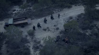 Recreació d'un assassinat de la Guerra Civil del documental 'La guerra inacabada', de TV3.
