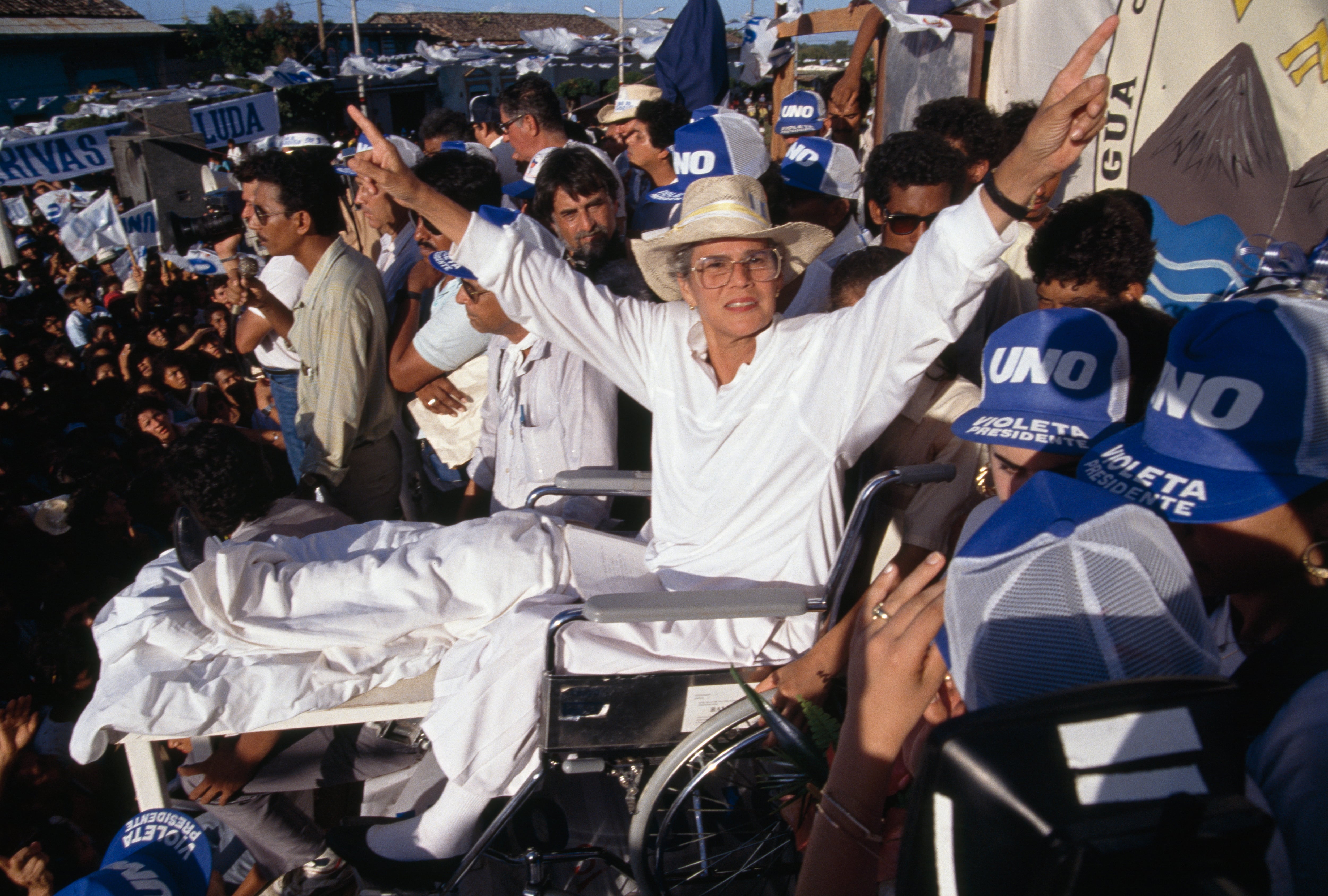 Muere en el exilio la expresidenta de Nicaragua Violeta Chamorro a los 95 años