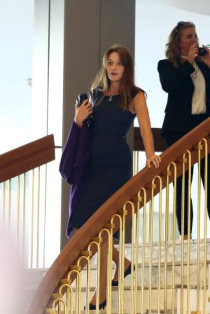 Carla Bruni, en septiembre de 2012.