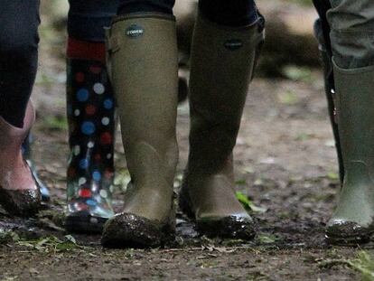 La guerra de botas de agua por la duquesa de Cambridge