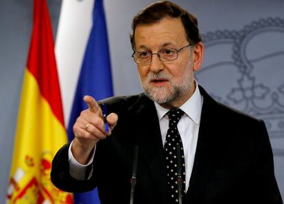 El presidente del Gobierno en funciones, Mariano Rajoy.