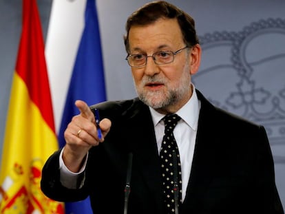 O presidente do Governo, Mariano Rajoy.