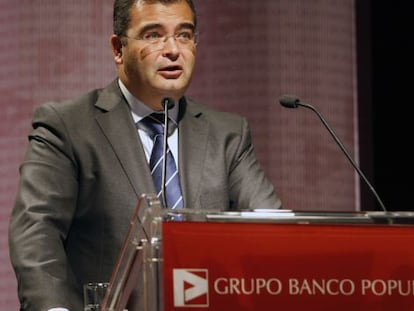 El presidente del Banco Popular, Angel Ron.