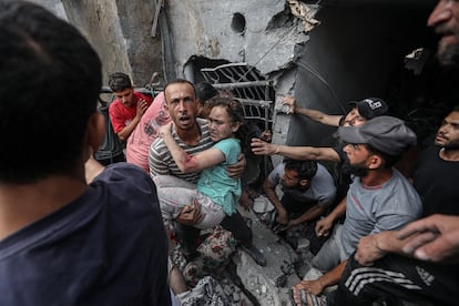 Gaza sufre otra noche sangrienta con al menos 125 muertos en ataques de Israel