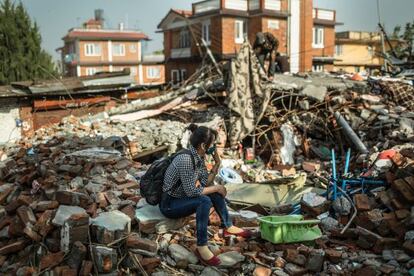 Katmandú, días después del terremoto que asoló el país el pasado 29 de abril.