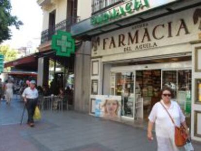 Imagen de una farmacia en Madrid.